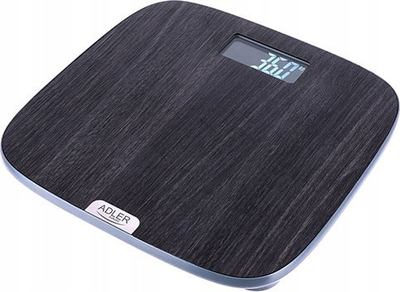 Peshore banjoje Adler AD 8192, 180kg, ekran LCD, gri wenge