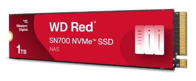 SSD NVMe Western Digital WD Red SN700, 1TB, M.2, i kuq