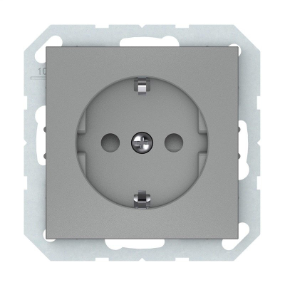 Prizë elektrike Viko SOCKET GREY RP16-002-22, njëshe, gri