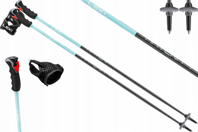 Shkopinj skish Leki Artena Airfoil 3D, alumini HTS 6.5, për femra
