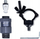 Kit montimi Rycote PCS Utility Half Coupler Small, për mikrofon dhe kamerë, i argjendtë