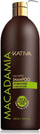 Shampo flokësh Kativa Macadamia Hydrating, për hidratim, pa sulfate, 1000 ml