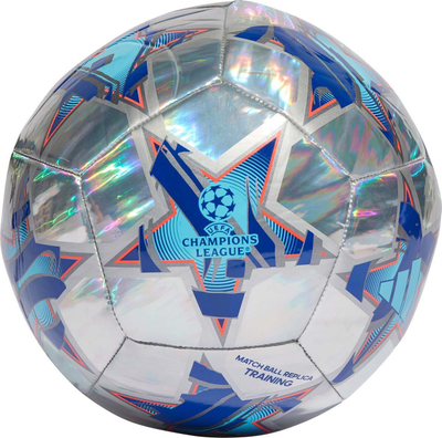 Top futbolli Adidas UCL 23/24 TRN Foil IA0955, madhësia 4, argjendtë