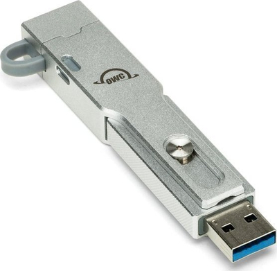 Портабилен ССД OWC Envoy Pro mini 1TB, USB-C USB-A 10Gb/s, сребрен