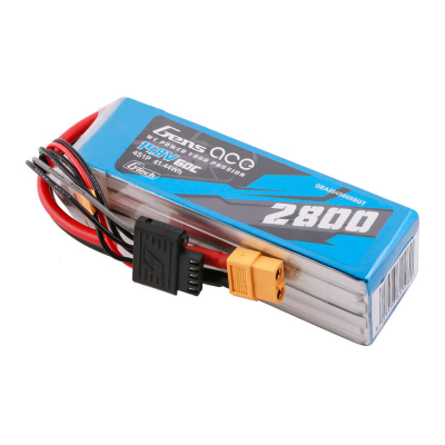 Bateri LiPo Gens Ace Vkonn Soaring, 2800mAh, 14.8V 60C 4S1P, XT60