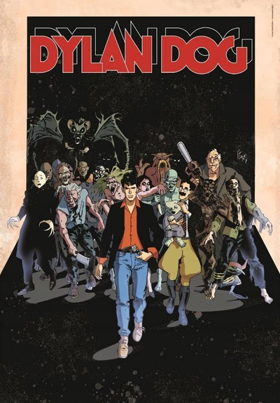 Puzzle Clementoni Dylan Dog, 1000 copa, 70 x 50 cm, shumëngjyrësh