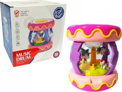 Karusel për bebe Lean Sport Carousel 4571, për shtrat, rozë