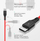 Kabllo USB BlitzWolf BW-TC15, USB-A me USB-C, 1.8 m, e kuqe
