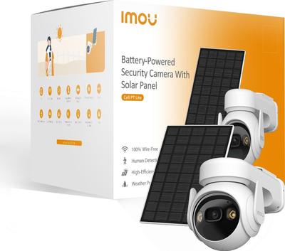 Kamerë sigurie Imou Cell PT Lite IPC K9ECP, 3MP, Wi‑Fi, e bardhë