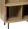 Raft librash Atmosphera Colva, 2 dyer, MDF, bezhë