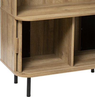 Raft librash Atmosphera Colva, 2 dyer, MDF, bezhë