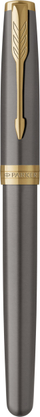 Stilolaps me pendë Parker Sonnet Core Grey GT, majë 0.5 mm, bojë e zezë, gri