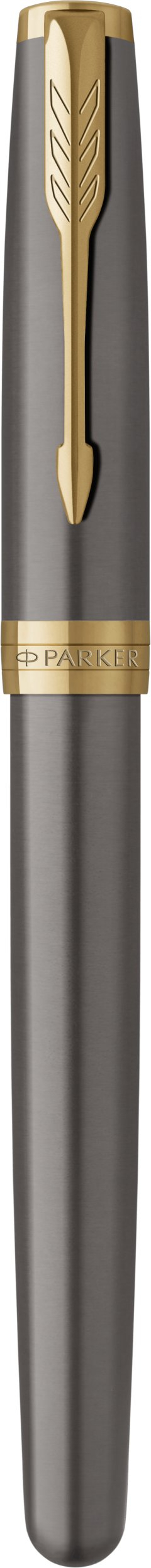 Stilolaps me pendë Parker Sonnet Core Grey GT, majë 0.5 mm, bojë e zezë, gri