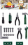 Set lodrash vegla pune TRIFOX Tools Set, 19 pjesë, plastike, shumëngjyrëshe
