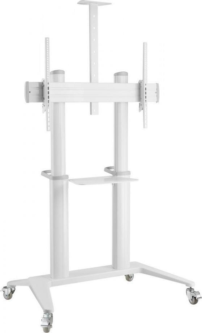 Stativ mobil për tabelë interaktive Techly ICA-TR49W, 70-120", 140kg, i bardhë