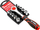 Set çelësash me grykë Top Tools 38D147, 12 copë, 1/4", i zi kuq