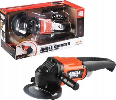 Lodër vegël Maksik Angle Grinder, për kalamaj 3+, portokalli e zezë