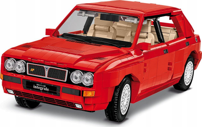 Model ndërtimi Cobi Lancia Delta HF Integrale 1/12, 2068 pjesë, i kuq