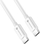 Kабел USB C Forcell F-energy C338, Type C во Type C, 3A 60W PD QC4.0, 3 m, бел
