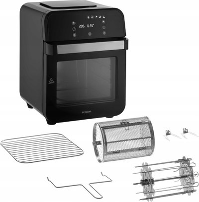Fritezë me ajër Sencor SFR 5510BK, 12L, 1500W, e zezë
