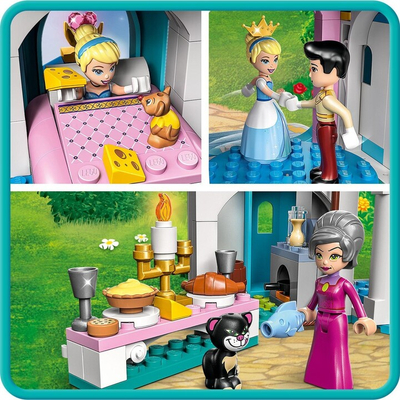 Set LEGO® Disney Princess 43206 Cinderella Castle and the Beautiful Prince