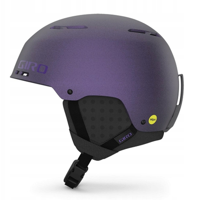 Helmetë ski Giro Emerge Spherical, MIPS, L 59-62.5 cm, e zezë me vjollcë