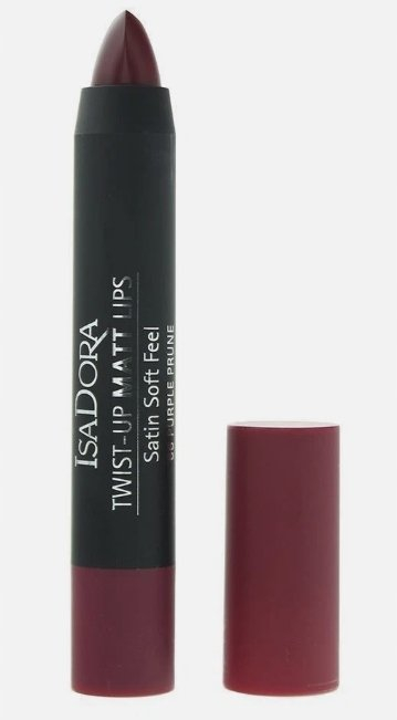 Karmin IsaDora Twist-up Matt Lips 66 Purple Prune, mat, 3.3g, vjollcë