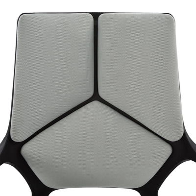Karrige për konferencë 64×60×94,5 cm (HM1074.21), gri/ zezë