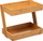 Organizues kuzhine 2-katësh 5Five Simply Smart, model i madh, bambu natyrale