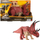 Lodër dinosaur Mattel Jurassic World Wild Roar Diabloceratops, me zë, 13cm, e kuqe beige