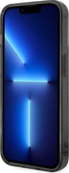 Маска за телефон Guess GUHCP14LHGBNHK, за iPhone 14 Pro 6.1", тврда маска, црна