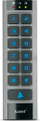 Tastierë e jashtme Satel ACCO-SCR-BG, lexues karte afërsie 125kHz, me buton zileje, gri