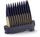 Kokë krehri BaByliss Air Wand Pik Comb, për flokë kaçurrela, blu me ar