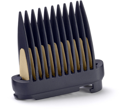 Kokë krehri BaByliss Air Wand Pik Comb, për flokë kaçurrela, blu me ar