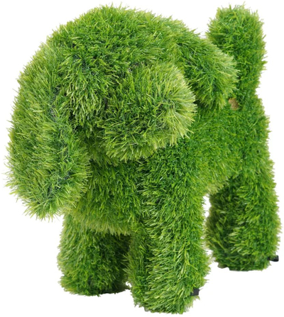 Figurë dekorative bari Kögler AniPlants Dog, rezistente ndaj motit, jeshile