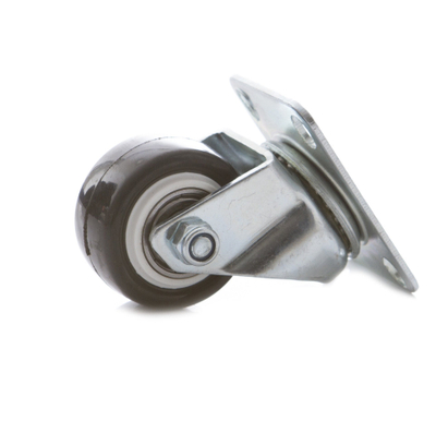 Rrotë Dedra WHEEL D40 PL W40PU B, diametër 40mm, plastike, gri