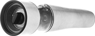 Mulli elektrik për kripë edhe piper, çelik inox, me bateri, gri