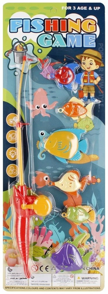 Loja familjare MEGA CREATIVE Game Little Fish 532397, peshkim me grep, për fëmijë
