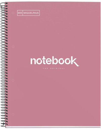 Блок за белешки Miquelrius Notepad DUNEKELPINK, A4, 90 ливчиња, розов