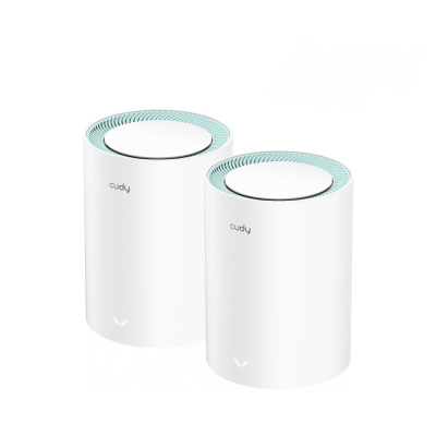 Sistem mesh Wi-Fi Cudy M1300, dual-band, set 2 pjesë, i bardhë