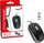 Жичан глушец Genius DX-123, 1200 DPI, USB, црн со сиви детали
