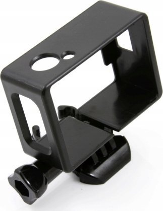 Kornizë montuese XREC për SJCAM SJ4000 SJ4000+, plastikë e fortë, e zezë
