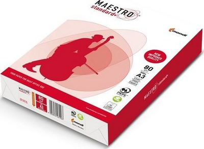 Letër printeri Maestro Xero A3, 80 g/m², e bardhë
