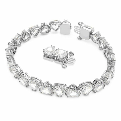 Byzylyk për femra Swarovski Millenia, i argjendtë