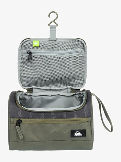 Çantë kozmetike për meshkuj Quiksilver Capsule, e gjelbër