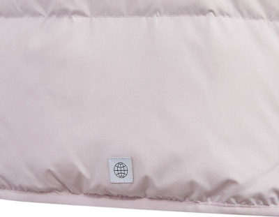 Xhaketë dimri Adidas Frosty Jacket Jr HM5237, me kapuç, për goca, rozë e çelët
