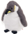 Lodër plus penguin Beppe Emperor, 26cm, gri e bardhë