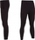 Tuta sportive Joma Montana Cuff, skinny, pambuk me poliester, të zeza