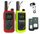 Radiolidhje Baofeng BF-T17, set 2 copë, bateri 1800mAh, e verdhë