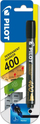 Marker permanent Pilot SCA-400, majë fibër, i zi